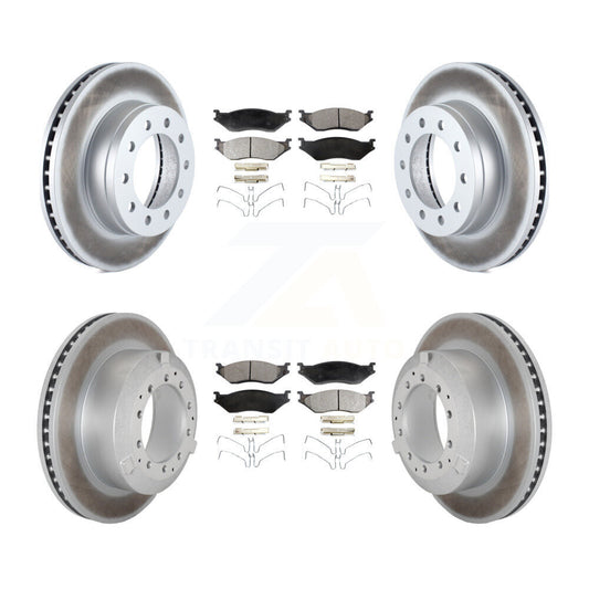 [Avant et Arrière] Disque et plaquette de frein pour Ford F-450 Super Duty F-550 CF500 KGF-102949
