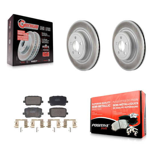 [Arrière] Disque et plaquette de frein pour 2020-2023 Dodge Charger Pursuit with RWD KGF-102956
