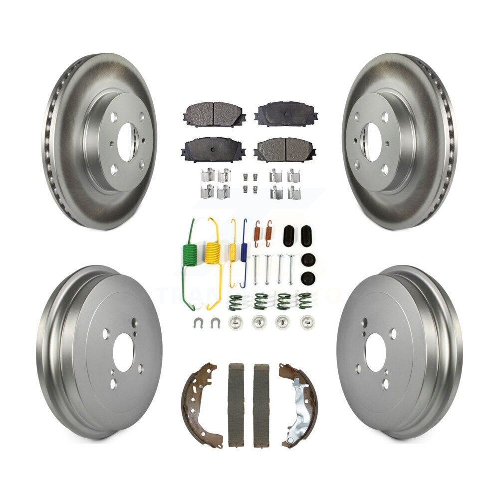 [Avant et Arrière] Disque et plaquette de frein pour Toyota Yaris KGF-102963