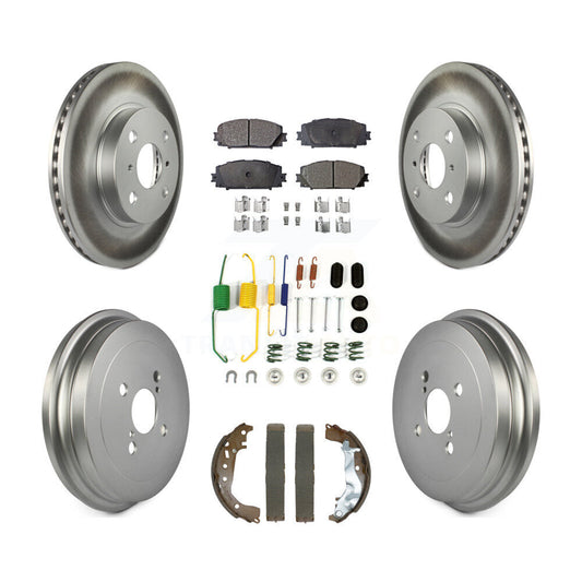 [Avant et Arrière] Disque et plaquette de frein pour Toyota Yaris KGF-102963