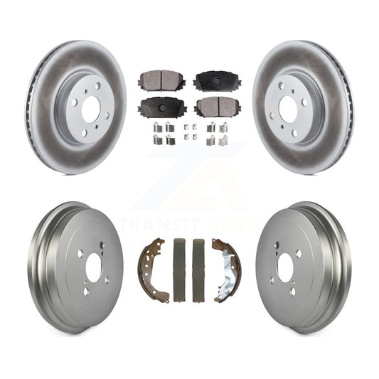 [Avant et Arrière] Disque et plaquette de frein pour Toyota Yaris Disc rear brakes KGF-102965