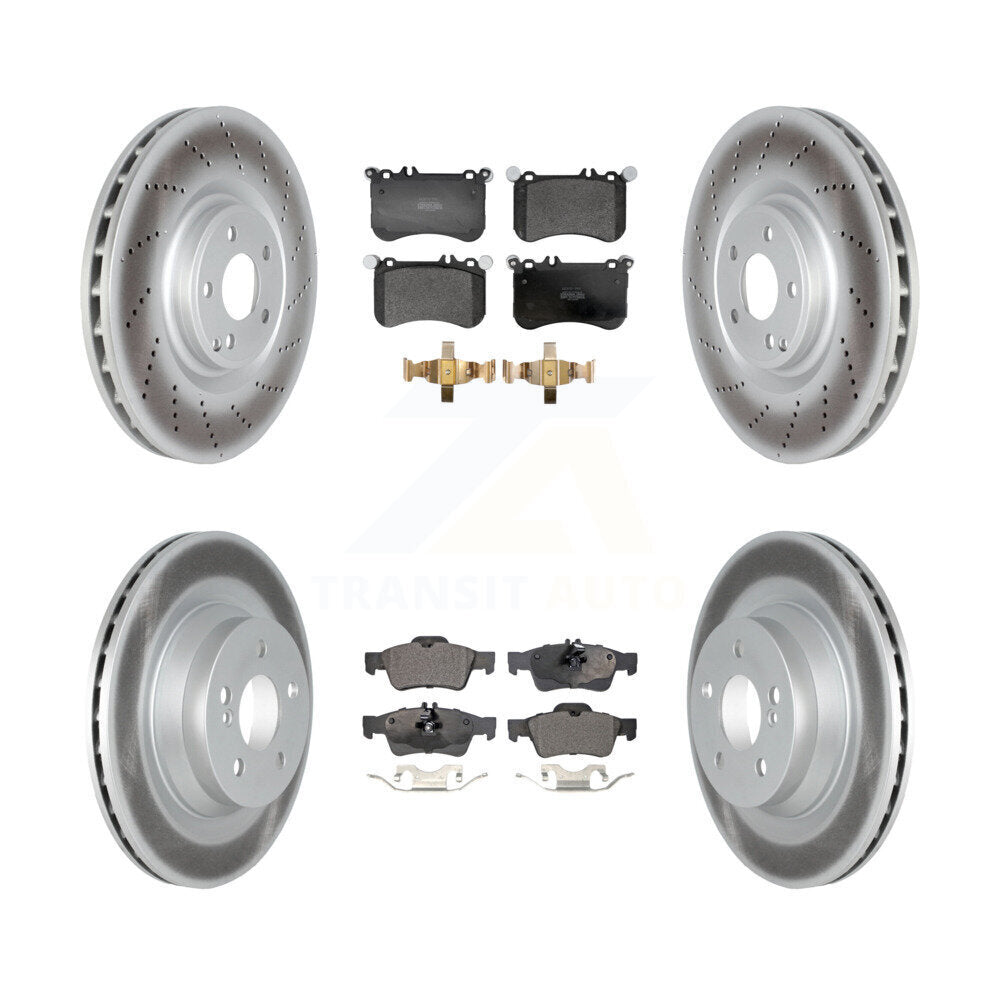 [Avant et Arrière] Disque et plaquette de frein pour 2012-2017 Mercedes-Benz CLS550 KGF-102979