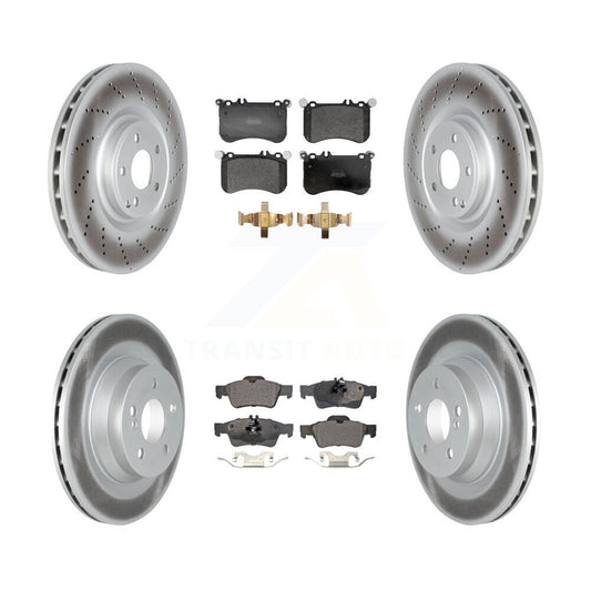 [Avant et Arrière] Disque et plaquette de frein pour 2012-2017 Mercedes-Benz CLS550 KGF-102979