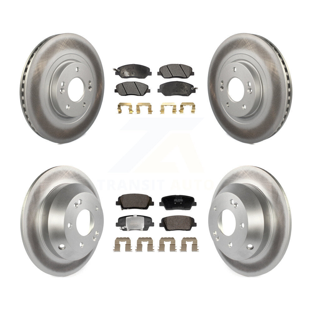 [Avant et Arrière] Disque et plaquette de frein pour 2013-2016 Hyundai Santa Fe XL 3.3L KGF-102985