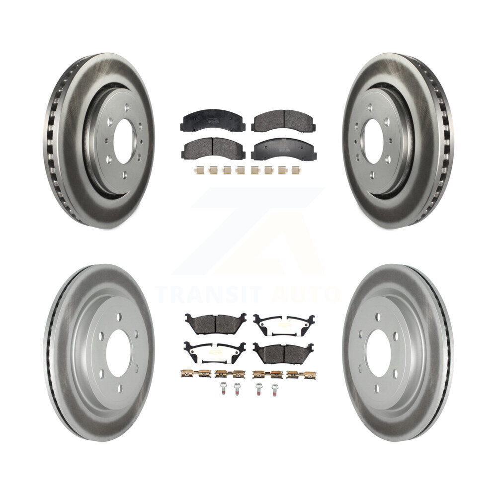 [Avant et Arrière] Disque et plaquette de frein pour Ford F-150 Expedition Lincoln KGF-102994