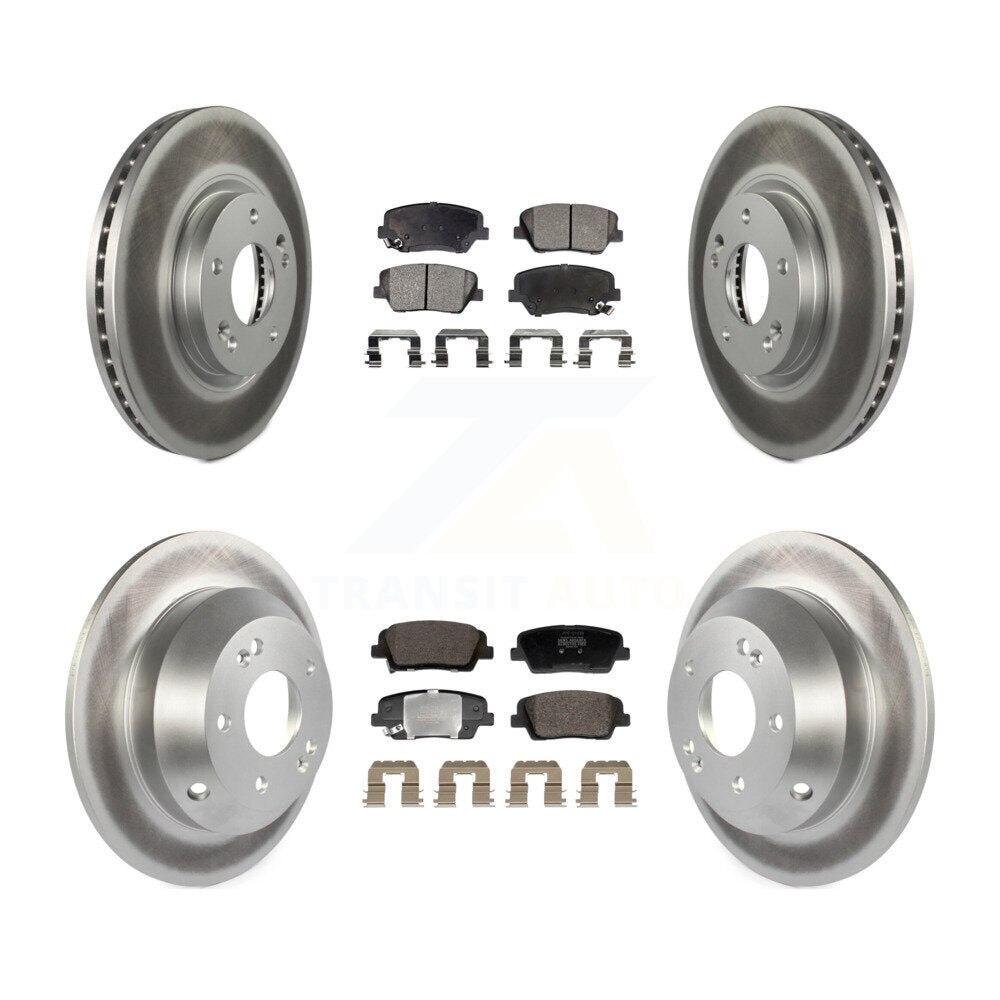 [Avant et Arrière] Disque et plaquette de frein pour Hyundai Santa Fe Kia Sorento KGF-102999