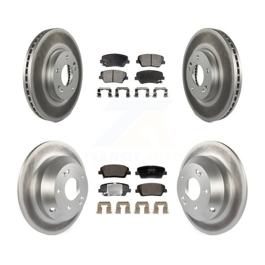 [Avant et Arrière] Disque et plaquette de frein pour Hyundai Santa Fe Kia Sorento KGF-102999