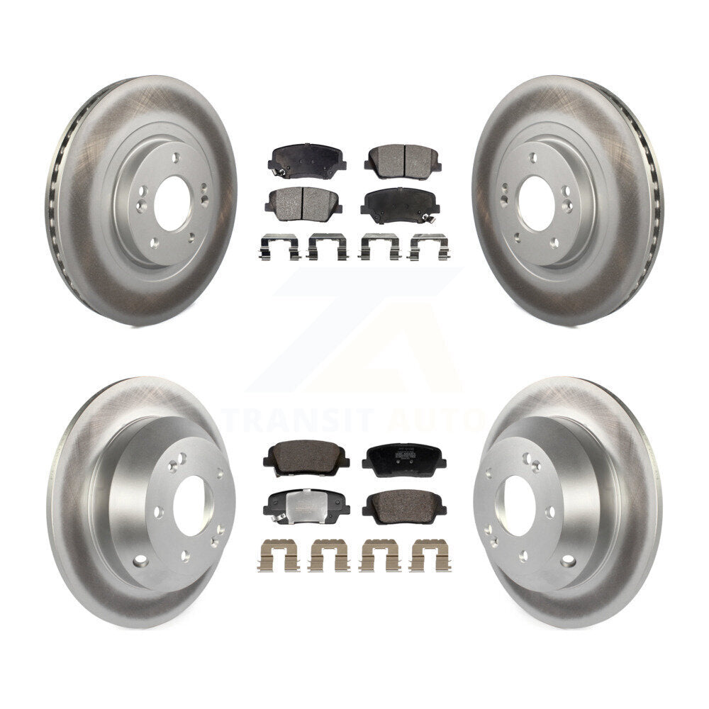[Avant et Arrière] Disque et plaquette de frein pour Hyundai Santa Fe Sport Kia Sorento KGF-103000