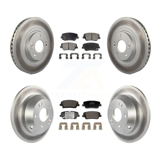 [Avant et Arrière] Disque et plaquette de frein pour Hyundai Santa Fe Sport Kia Sorento KGF-103000
