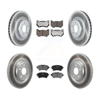 [Avant et Arrière] Disque et plaquette de frein pour 2018 Audi Q5 With Brembo Calipers KGF-103006