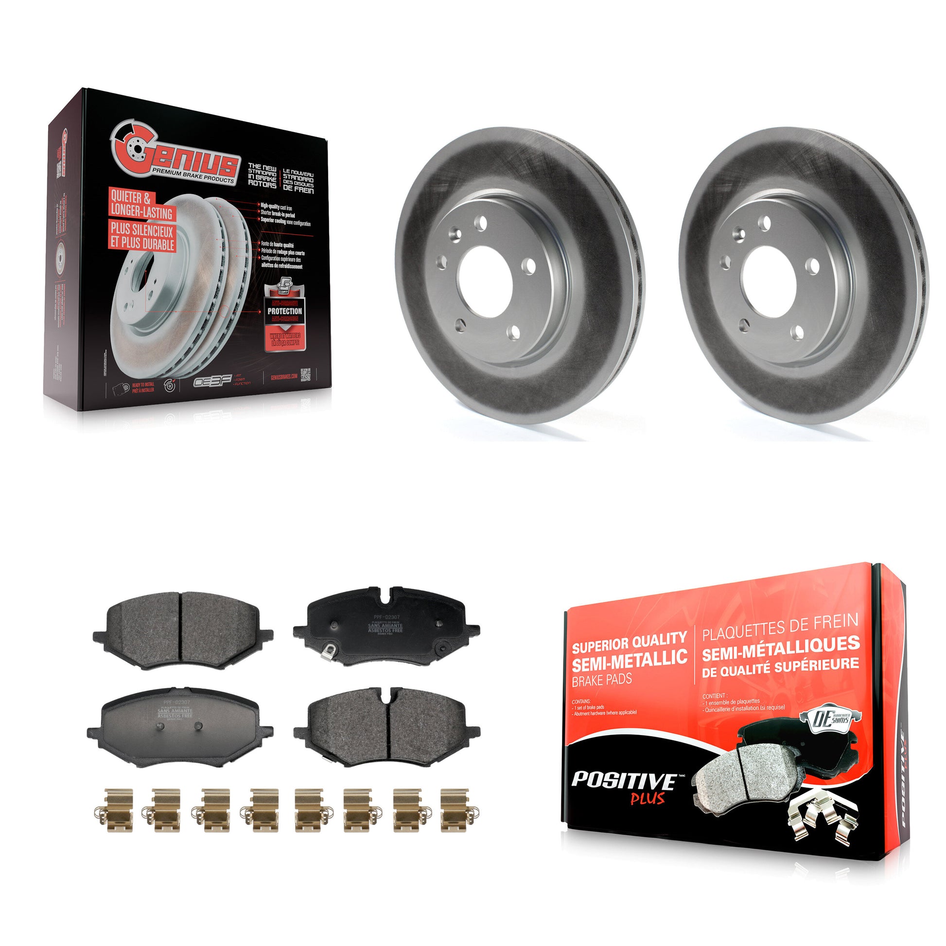 [Avant] Disque et plaquette de frein pour Chevrolet Trailblazer Buick Encore GX KGF-103013