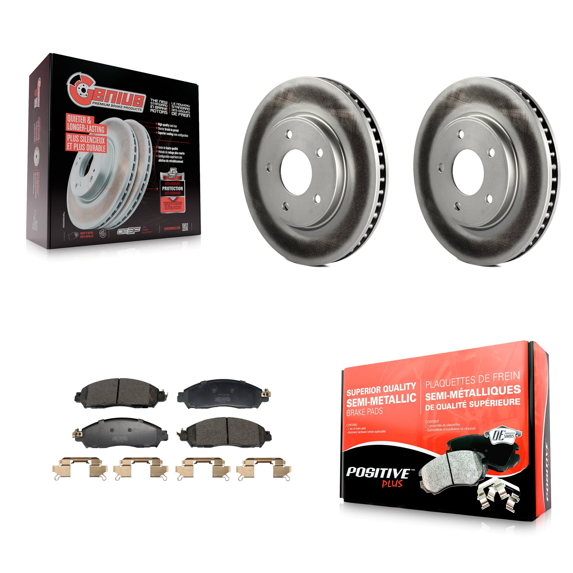 [Avant] Disque et plaquette de frein pour Nissan LEAF NV200 KGF-103019