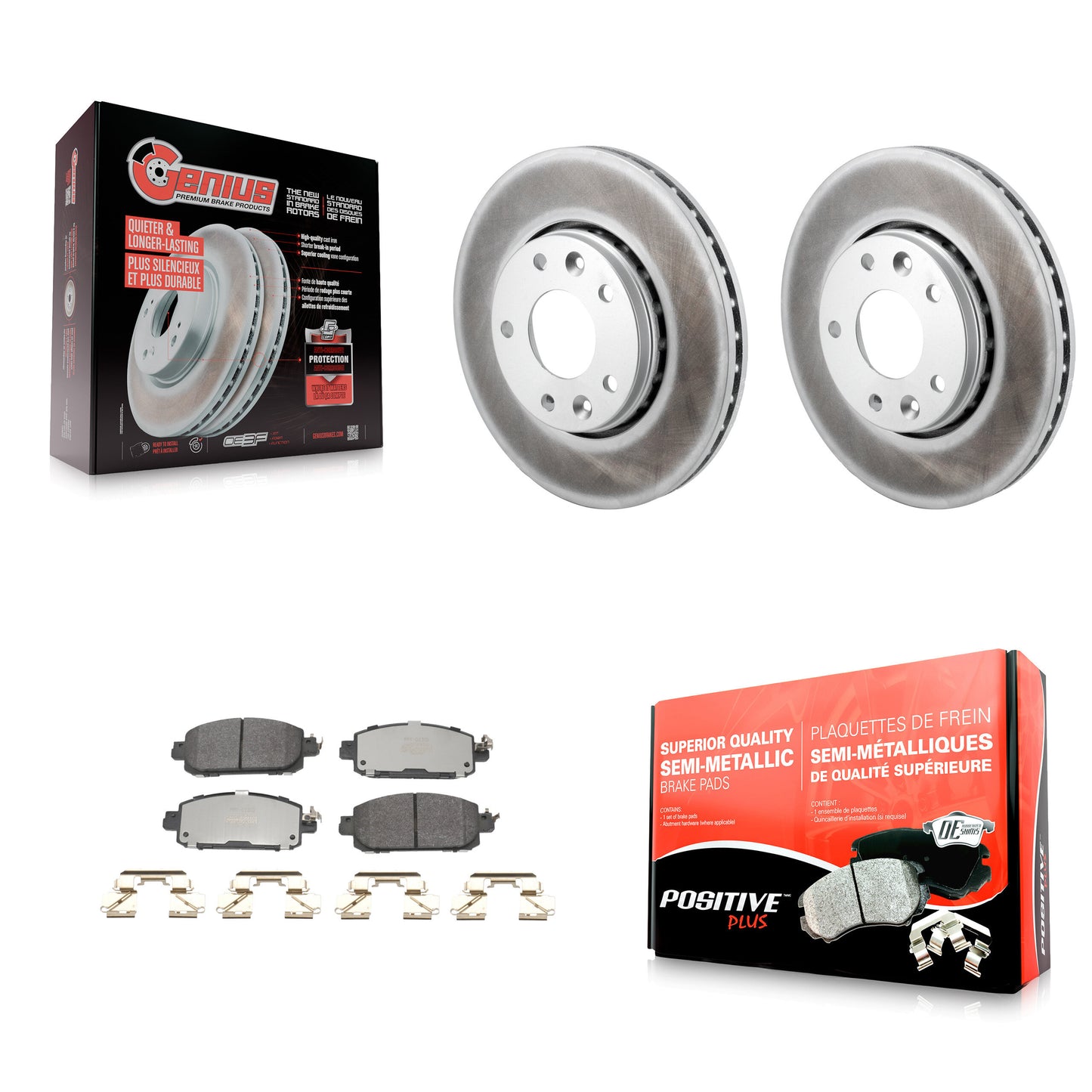 [Avant] Disque et plaquette de frein pour Nissan Kicks Sentra KGF-103027