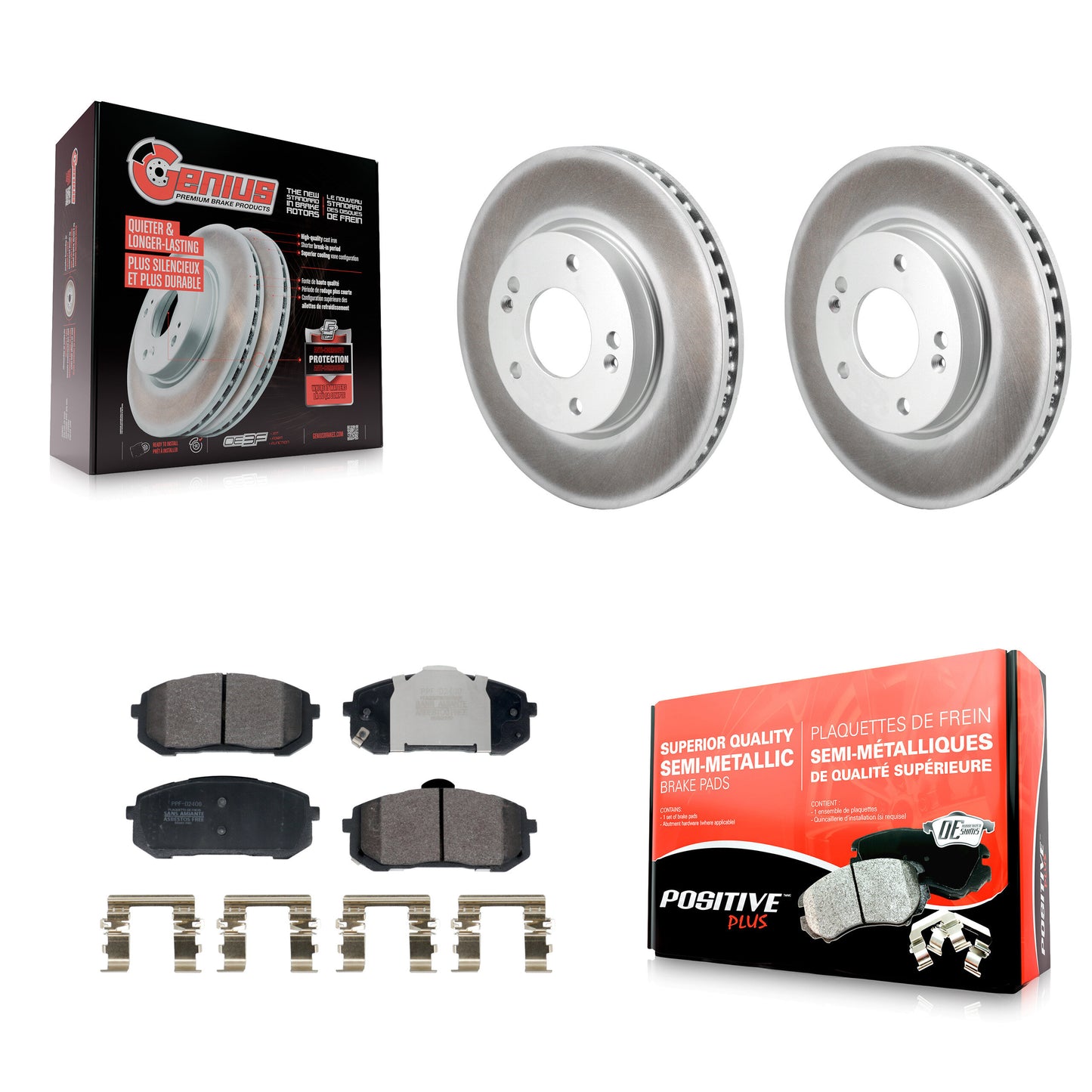 [Avant] Disque et plaquette de frein pour Hyundai Elantra KGF-103038
