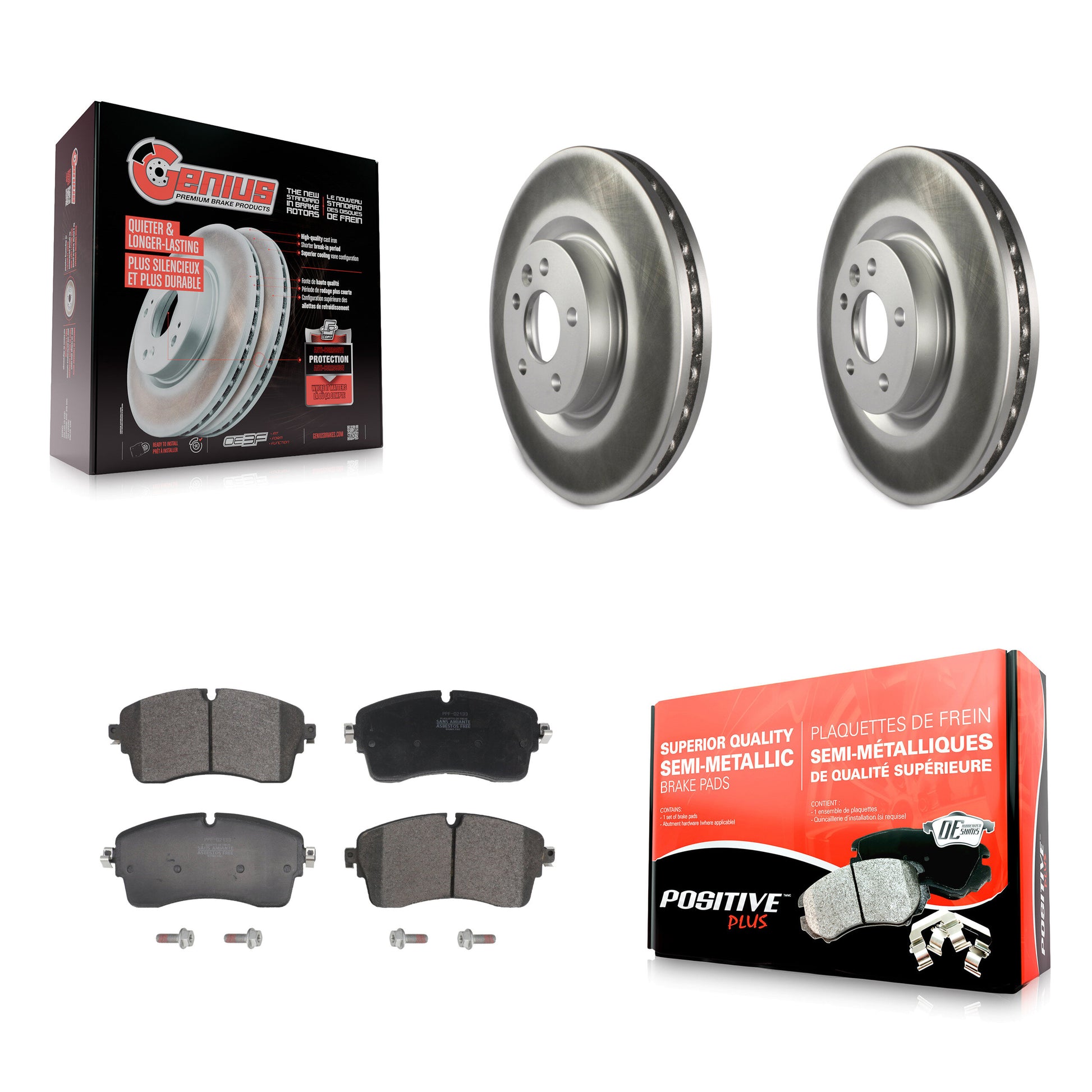 [Avant] Disque et plaquette de frein pour Jaguar E-Pace KGF-103046