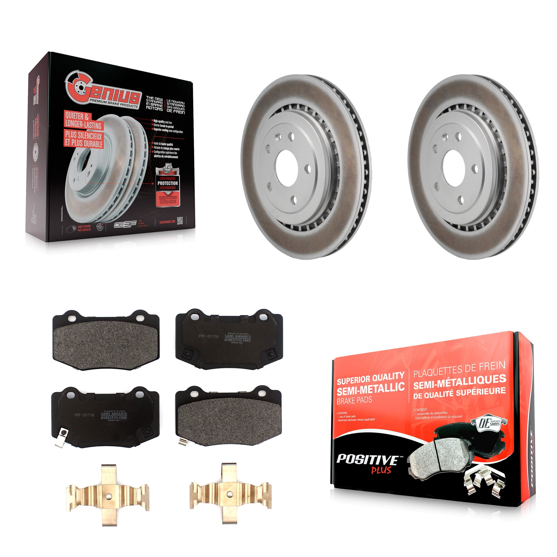[Arrière] Disque et plaquette de frein pour Chevrolet Camaro Cadillac ATS KGF-103066