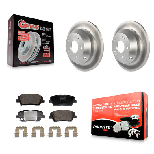 [Arrière] Disque et plaquette de frein pour Hyundai Santa Fe Sport Kia Sorento XL KGF-103067