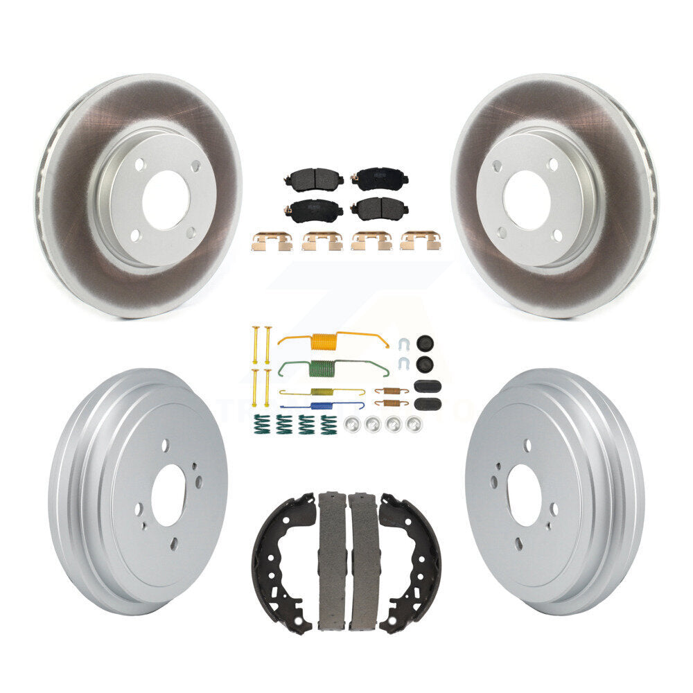 [Avant et Arrière] Disque et plaquette de frein pour Nissan Kicks Versa KGF-103069