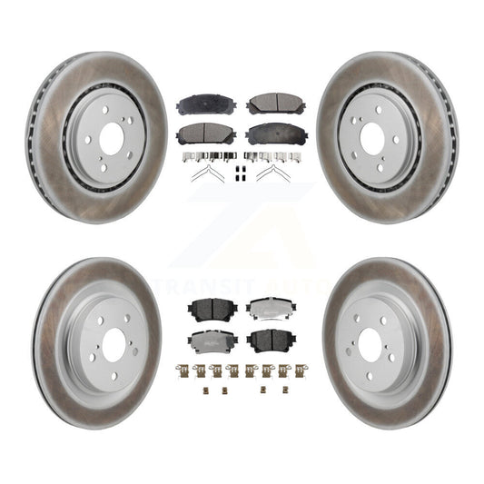 [Avant et Arrière] Disque et plaquette de frein pour Toyota Sienna RAV4 Prime bZ4X Lexus KGF-103115