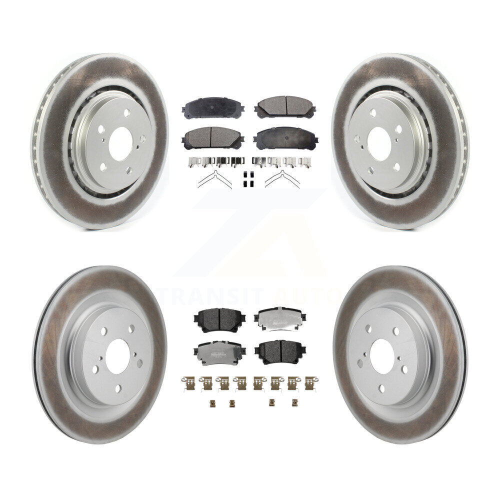 [Avant et Arrière] Disque et plaquette de frein pour Lexus NX350h NX350 NX250 Toyota KGF-103117