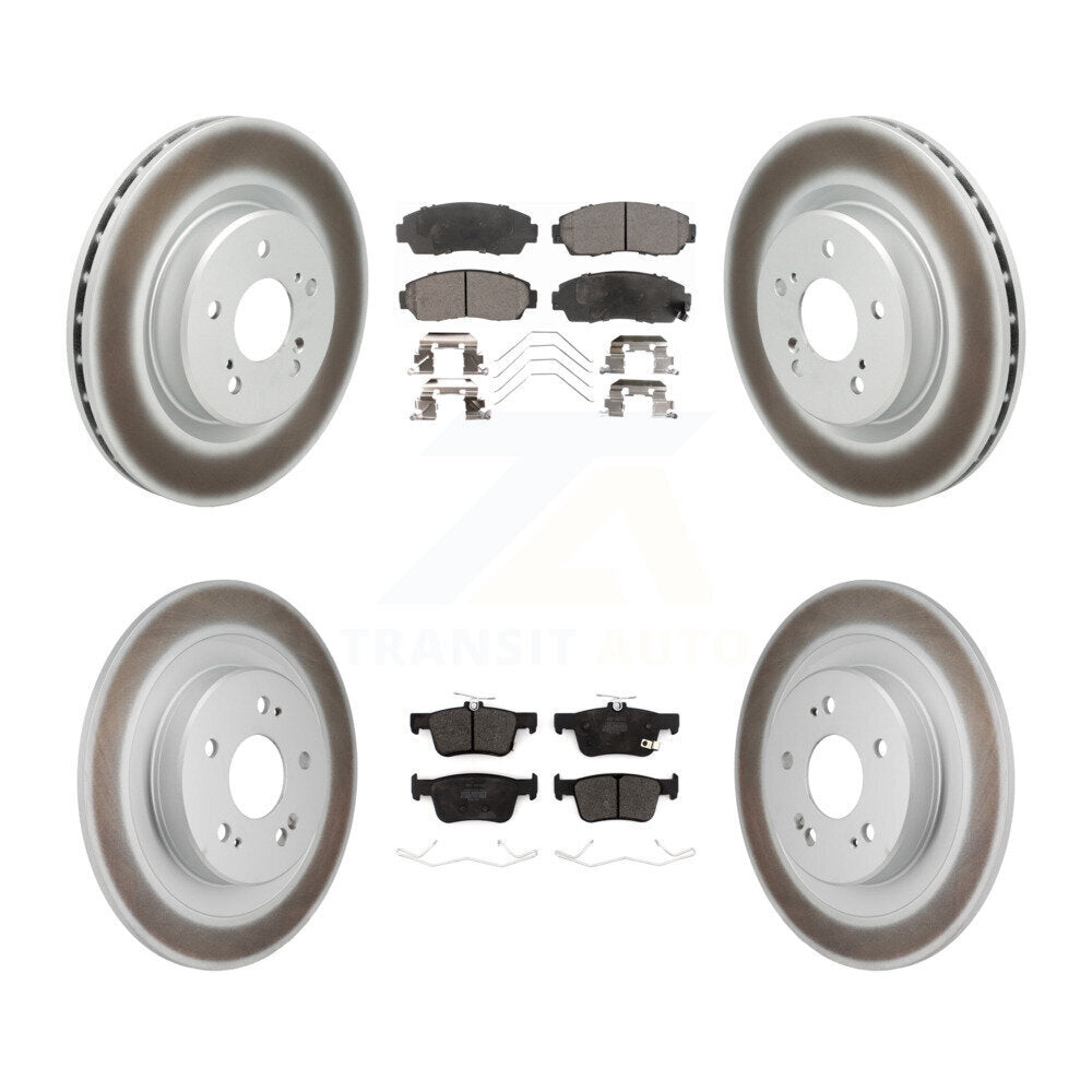 [Avant et Arrière] Disque et plaquette de frein pour 2021-2023 Acura TLX 2.0L KGF-103118