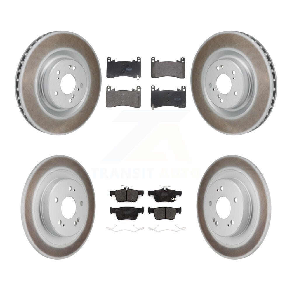 [Avant et Arrière] Disque et plaquette de frein pour 2021-2023 Acura TLX 3.0L KGF-103119