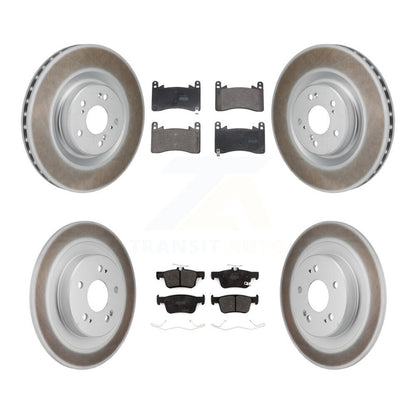 [Avant et Arrière] Disque et plaquette de frein pour 2021-2023 Acura TLX 3.0L KGF-103119