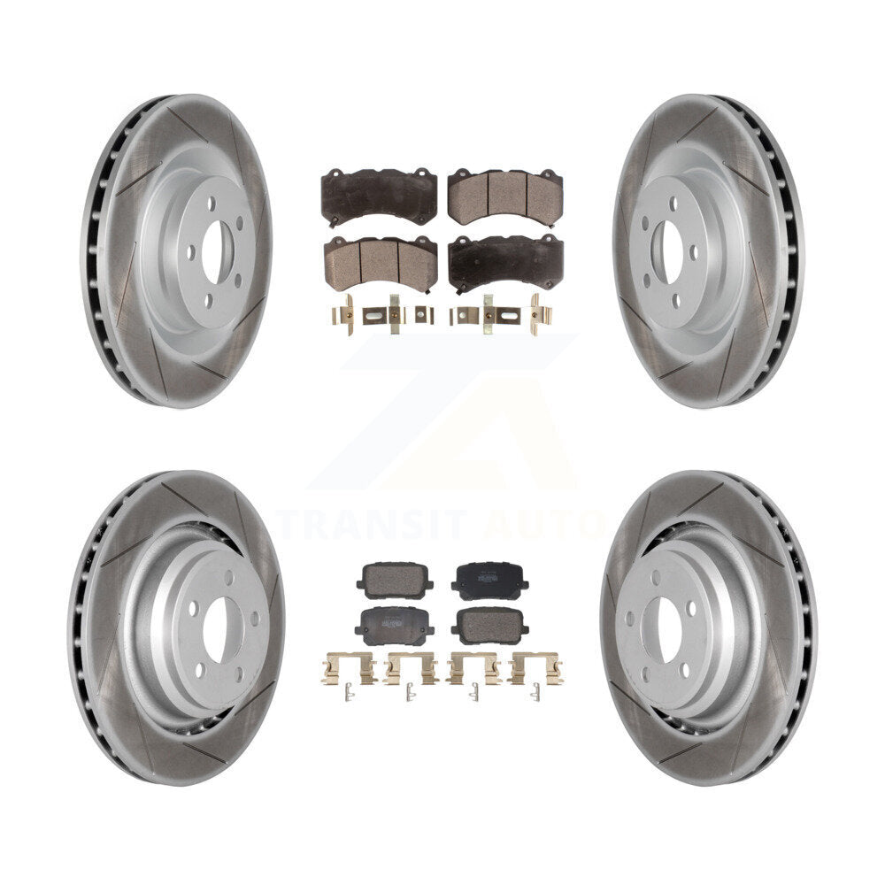 [Avant et Arrière] Disque et plaquette de frein pour Dodge Charger SRT 392 with RWD 6.4L KGF-103136