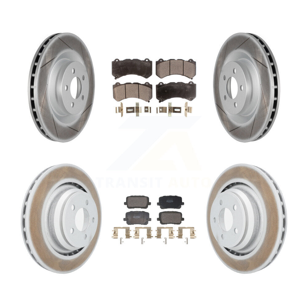 [Avant et Arrière] Disque et plaquette de frein pour Dodge Charger SRT 392 with RWD 6.4L KGF-103137