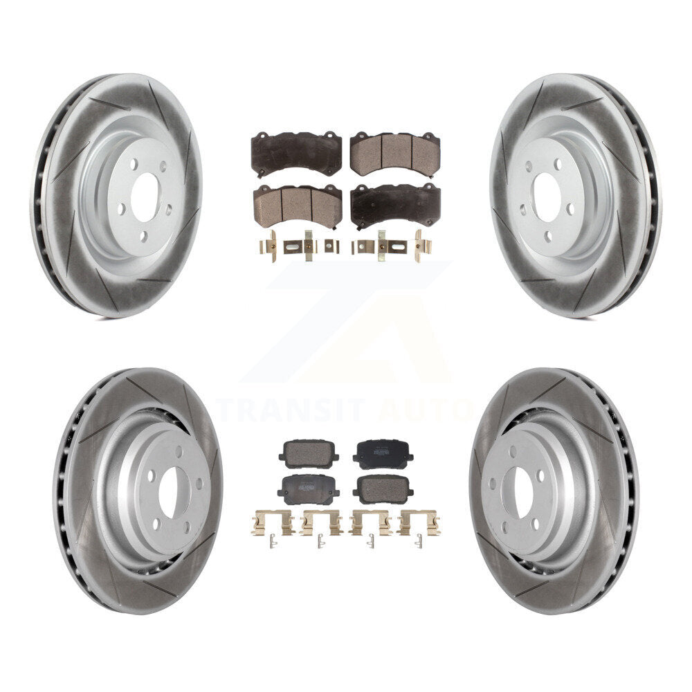 [Avant et Arrière] Disque et plaquette de frein pour Dodge Charger SRT 392 with RWD 6.4L KGF-103138