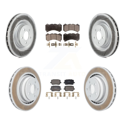 [Avant et Arrière] Disque et plaquette de frein pour Dodge Charger SRT 392 with RWD 6.4L KGF-103139