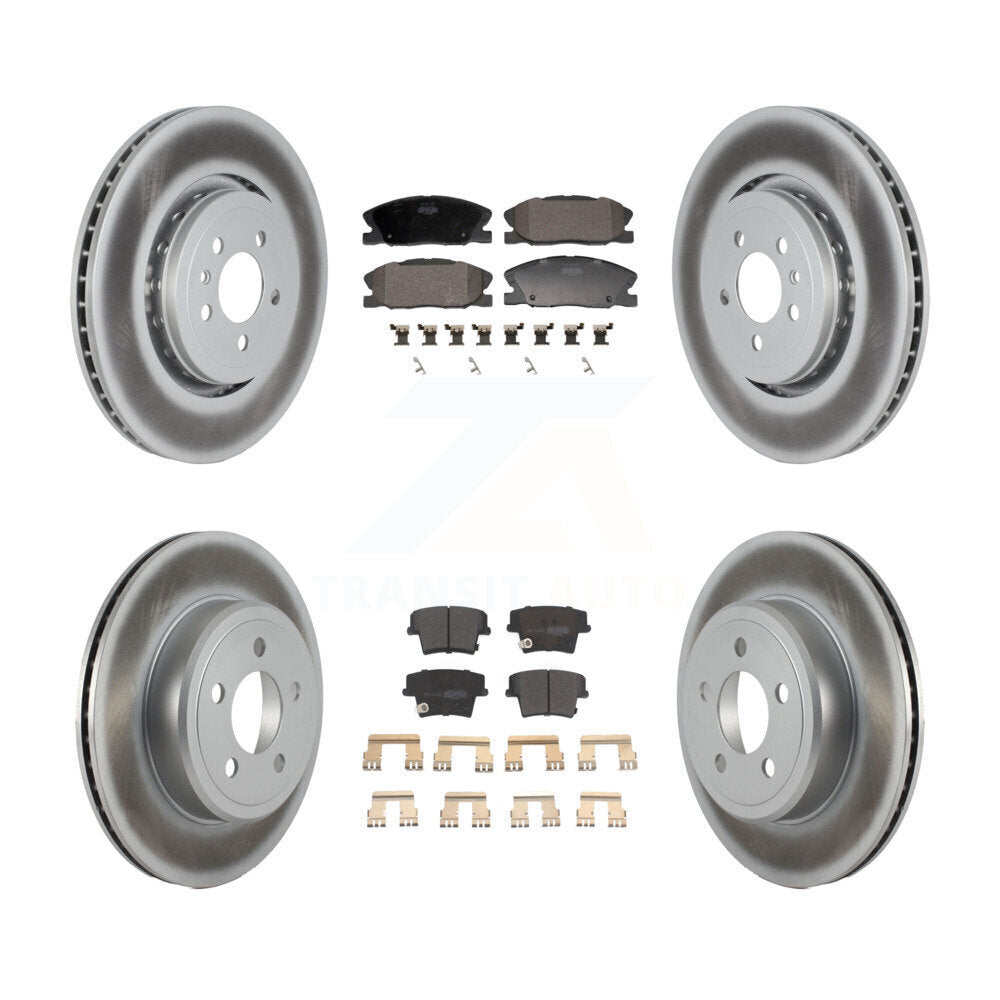 [Avant et Arrière] Disque et plaquette de frein pour 17-18 Dodge Charger RWD with 5.7L KGF-103140