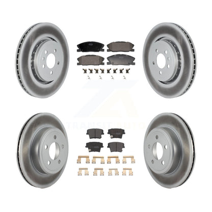 [Avant et Arrière] Disque et plaquette de frein pour 17-18 Dodge Charger RWD with 5.7L KGF-103140