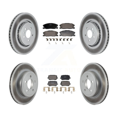 [Avant et Arrière] Disque et plaquette de frein pour 17-18 Dodge Charger RWD with 5.7L KGF-103141