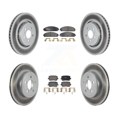[Avant et Arrière] Disque et plaquette de frein pour 17-18 Dodge Charger RWD with 5.7L KGF-103142