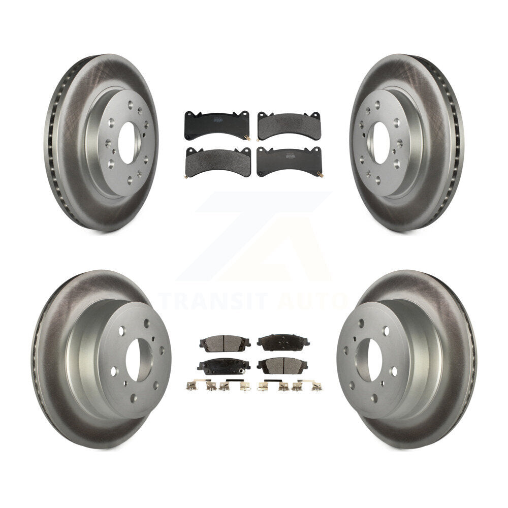 [Avant et Arrière] Disque et plaquette de frein pour GMC Sierra 1500 Chevrolet Silverado KGF-103143