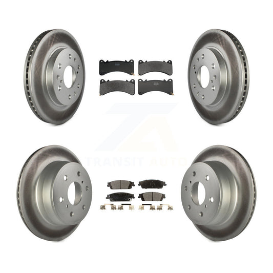 [Avant et Arrière] Disque et plaquette de frein pour GMC Sierra 1500 Chevrolet Silverado KGF-103143