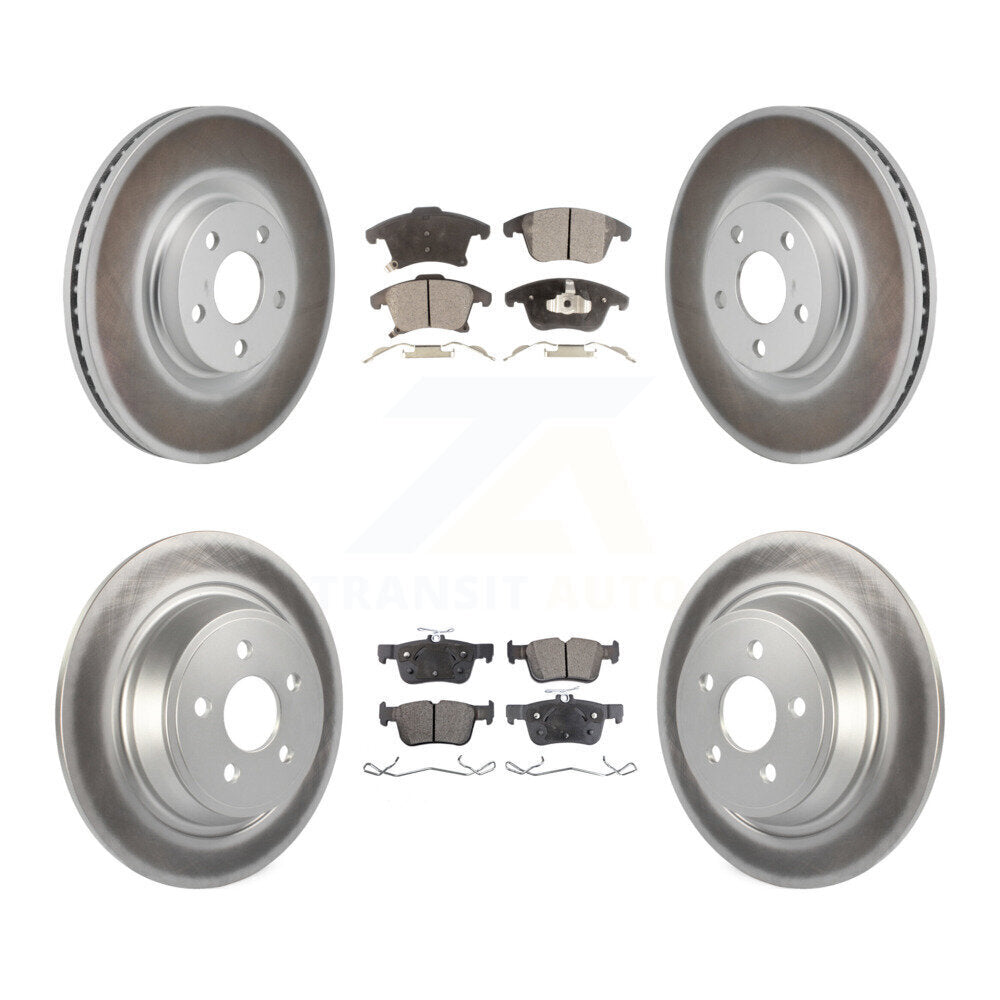 [Avant et Arrière] Disque et plaquette de frein pour 2017-2020 Lincoln MKZ 2.0L KGF-103148