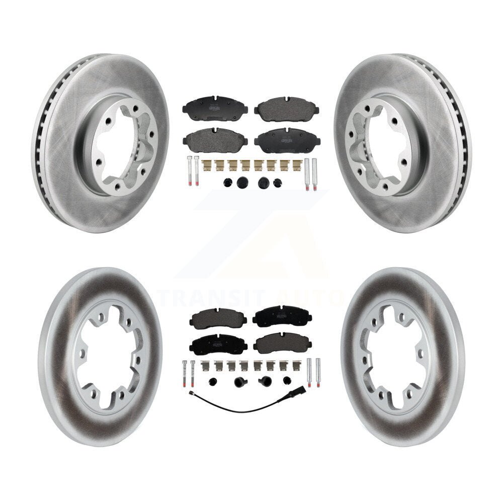 [Avant et Arrière] Disque et plaquette de frein pour Ford Transit-350 With 6 Lug Wheels KGF-103152