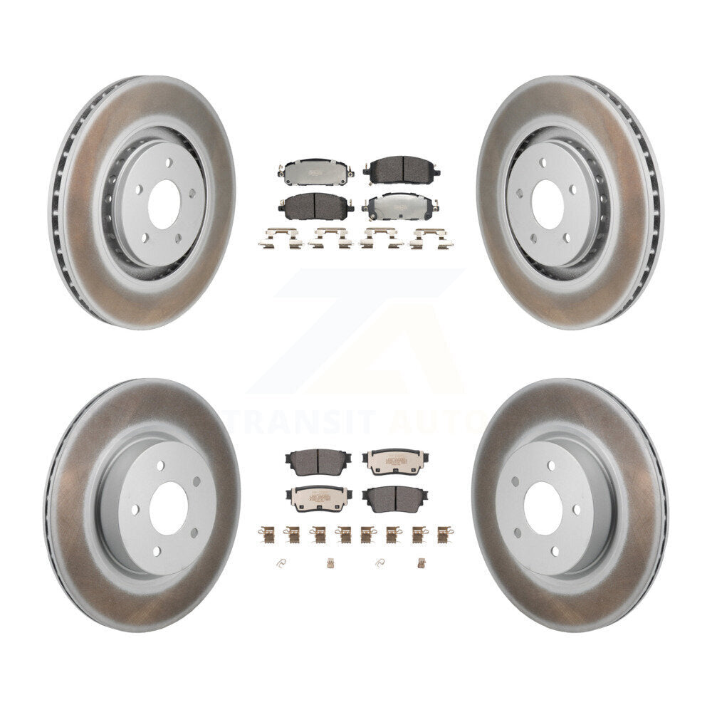 [Avant et Arrière] Disque et plaquette de frein pour Mitsubishi Outlander Nissan QX60 KGF-103154