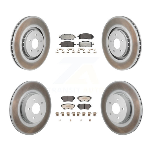 [Avant et Arrière] Disque et plaquette de frein pour Mitsubishi Outlander Nissan QX60 KGF-103154