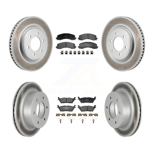 [Avant et Arrière] Disque et plaquette de frein pour 2022-2023 Ford Bronco 3.0L KGF-103158