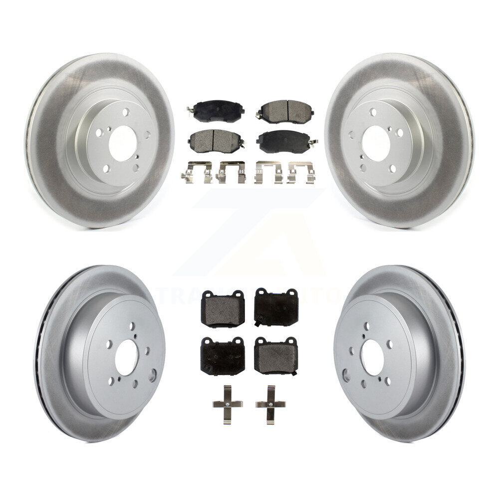 [Avant et Arrière] Disque et plaquette de frein pour 17 Subaru BRZ Without Brembo Brakes KGF-103179
