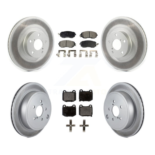 [Avant et Arrière] Disque et plaquette de frein pour 17 Subaru BRZ Without Brembo Brakes KGF-103179