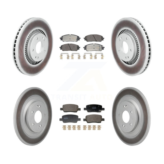 [Avant et Arrière] Disque et plaquette de frein pour 2022-2024 Kia Carnival KGF-103188