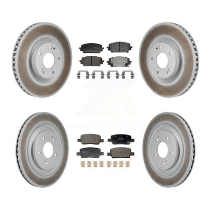 [Avant et Arrière] Disque et plaquette de frein pour Hyundai Santa Fe Kia Sorento KGF-103189