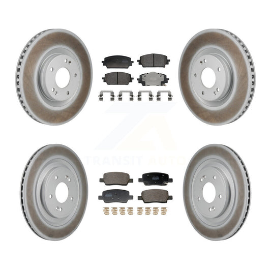 [Avant et Arrière] Disque et plaquette de frein pour Hyundai Santa Fe Kia Sorento KGF-103189