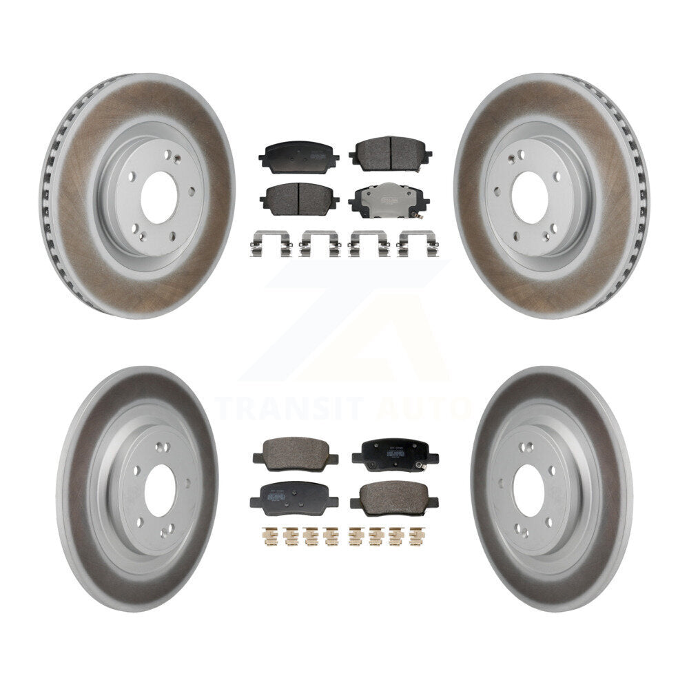 [Avant et Arrière] Disque et plaquette de frein pour Hyundai Santa Cruz Kia Sorento KGF-103191