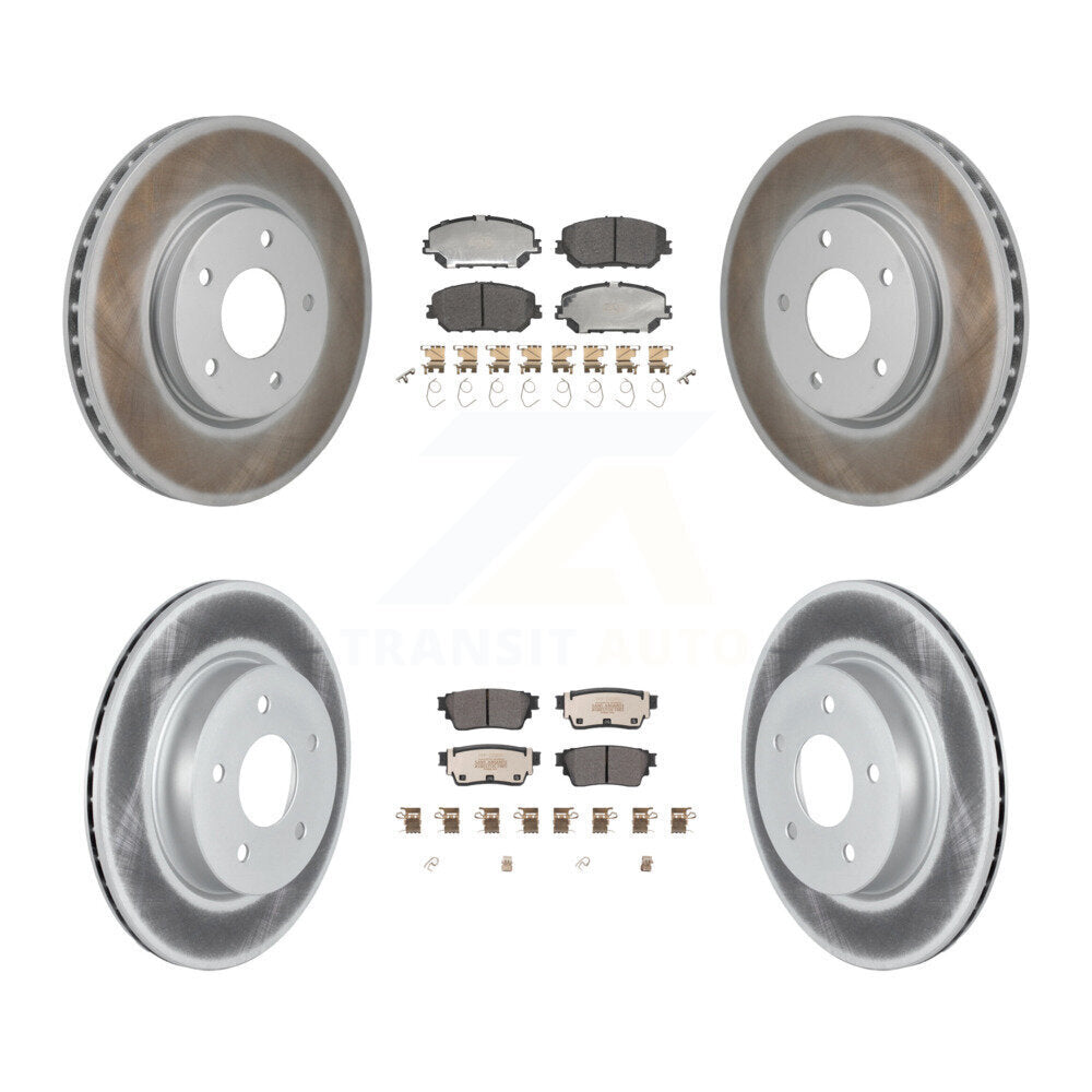 [Avant et Arrière] Disque et plaquette de frein pour Nissan Rogue KGF-103192