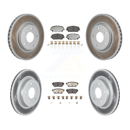 [Avant et Arrière] Disque et plaquette de frein pour Nissan Rogue KGF-103192